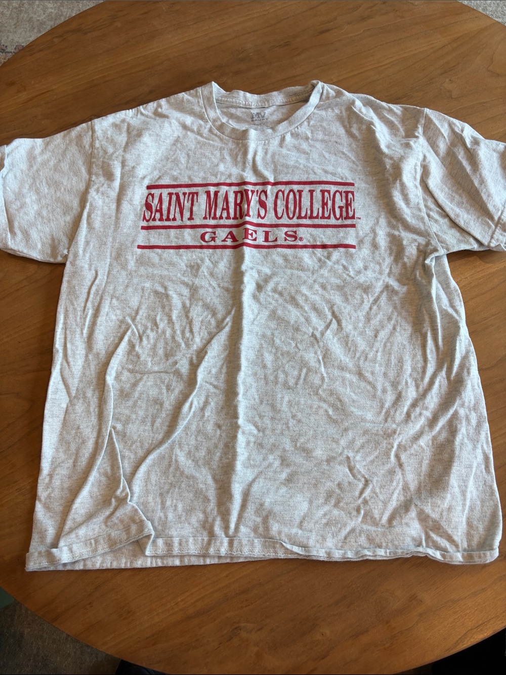 Gaels White Crewneck T-Shirt